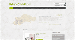 Desktop Screenshot of bylinneprodukty.cz